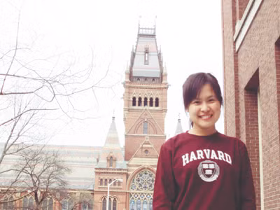 Tôn Hà Anh tại trường Harvard