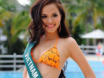 Ngắm người đẹp đêm chung kết Hoa hậu Trái đất