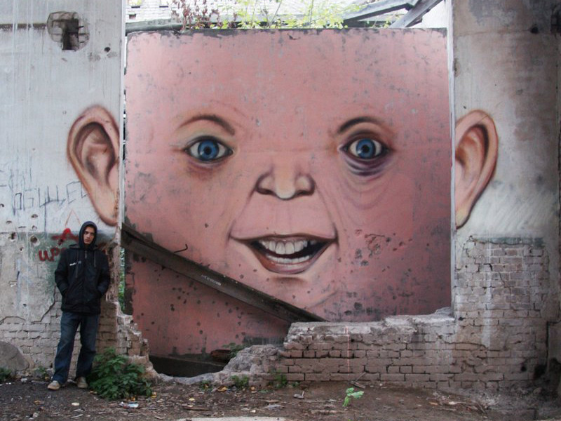 Những ‘bức tường sống’ vui nhộn