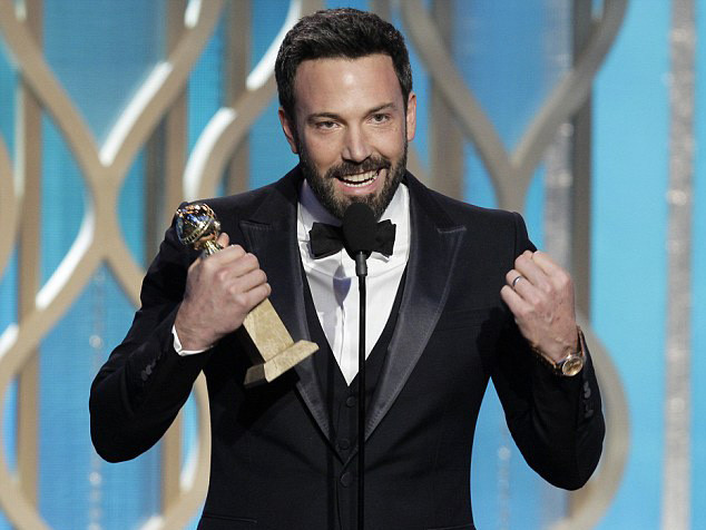 Quả Cầu Vàng 2013: Ben Affleck đánh bại Steven Spielberg