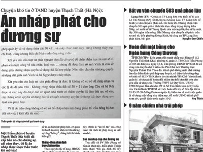 Có thể xem xét xử lý hình sự vụ phát 'án nháp'