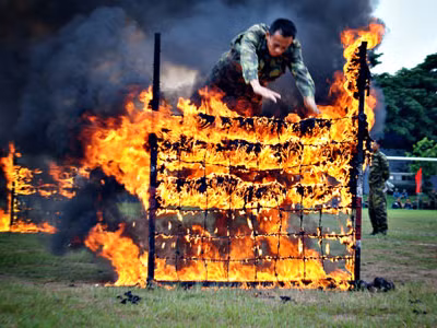 Đặc công Quân khu 9 khổ luyện, sẵn sàng chiến đấu