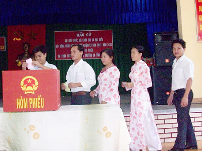 Trường Sa trong ngày hội bầu cử