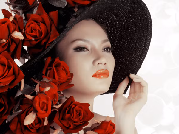 Trang điểm ngày xuân đẹp như đóa hồng