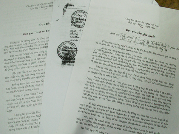 Bùng nhùng chuyện vay nợ ở Cty thiết bị giáo dục I