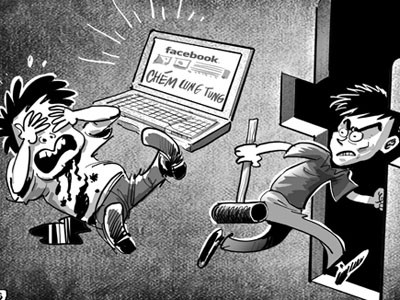 'Chém' trên 'phây', gây trọng tội