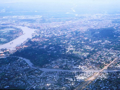 Diện mạo 'hoang sơ' của Sài Gòn năm 46 nhìn từ không trung