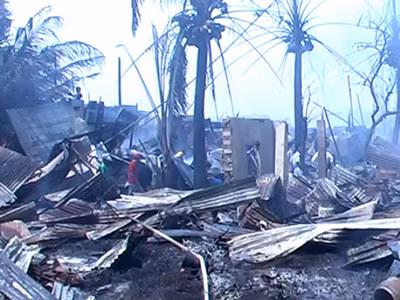 Hiện trường vụ cháy