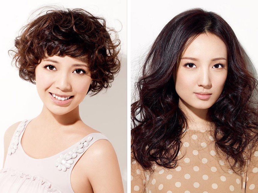 Đẹp mê ly với tóc xoăn rối