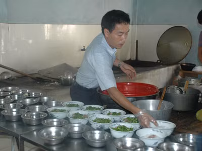 Phở Hà Nội nơi đầu sóng Trường Sa