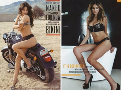 Hai siêu mẫu đọ nhan sắc