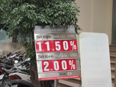 Ngân hàng sắp hạ lãi suất?