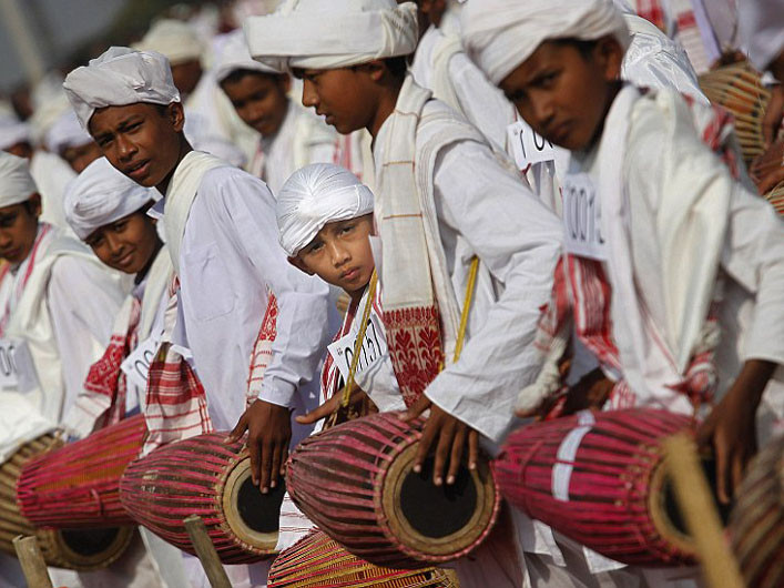 Gần 15.000 người đánh trống để lập kỷ lục Guinness