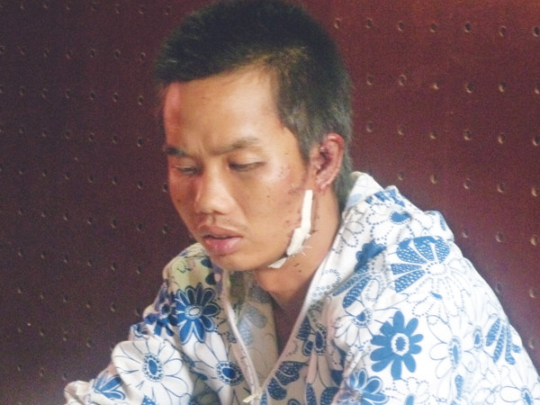 Đặng Trần Hoài tại cơ quan điều tra