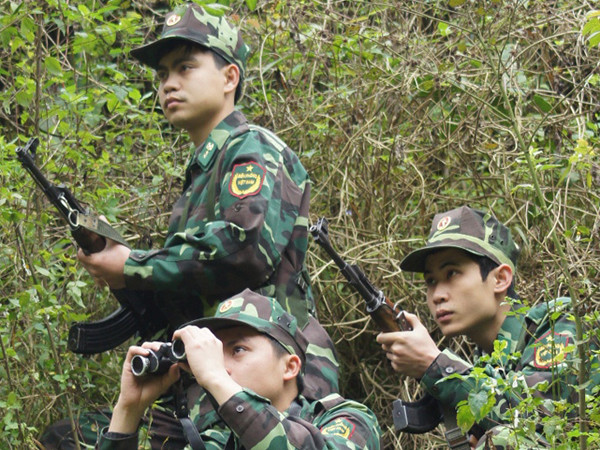 Dấu chân người lính biên phòng