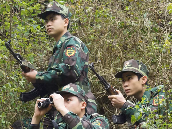 Dấu chân người lính biên phòng