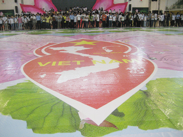 Tranh ghép bản đồ tư duy Việt Nam lập kỷ lục thế giới