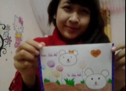 Nữ sinh 9X tỏ tình rung rinh cư dân mạng