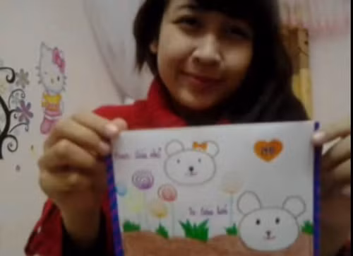 Nữ sinh 9X tỏ tình rung rinh cư dân mạng