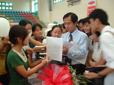 Lãnh đạo nhiều trường băn khoăn về cơ chế tự chủ trong tuyển sinh ĐH, CĐ Ảnh: PV