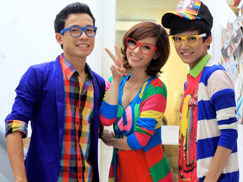 Những kiểu color block sao yêu thích nhất