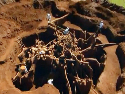 Khai quật 'Vạn Lý Trường Thành' của loài kiến