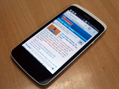 Review HTC Desire 500: Trẻ và đẹp