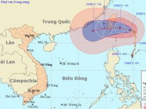 Ảnh hưởng bão mạnh, nhiều nơi mưa to