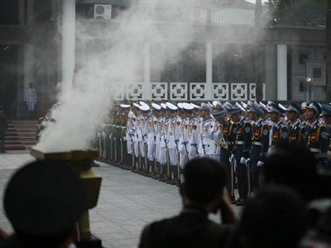 Truyền hình trực tiếp Lễ truy điệu Đại tướng