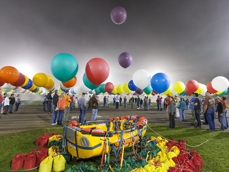 Vượt Đại Tây Dương bằng bóng bay