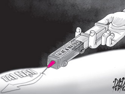 Báo động tình trạng tài xế nghiện