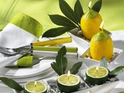 Không gian ngọt ngào, lung linh với nến