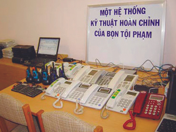 Cảnh báo tội phạm công nghệ cao và có tổ chức