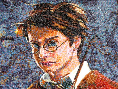 Harry Potter hiện ra từ... hạt đậu