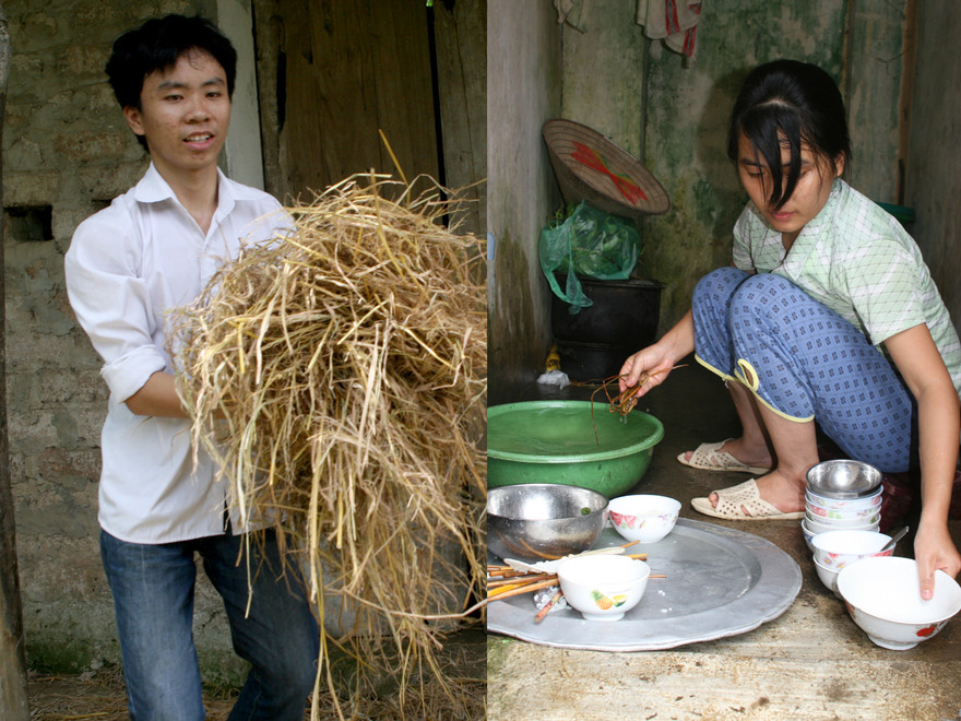 Một lớp trường làng, hai thủ khoa ĐH