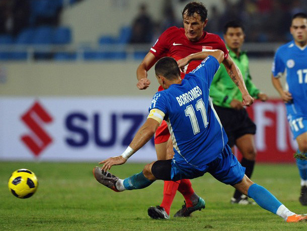 Philippines hòa Singapore 1 - 1