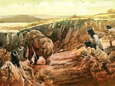 Nhà 44.000 năm tuổi làm bằng xương voi ma mút