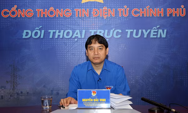 Bí thư thứ nhất TƯ Đoàn đối thoại trực tuyến về công tác thanh niên