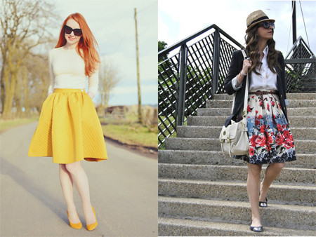 Midi skirt kín đáo gợi cảm cho nàng