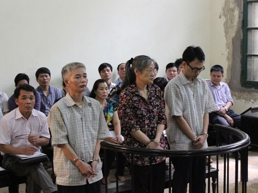 Các bị cáo của vụ lừa đảo tiền tỉ