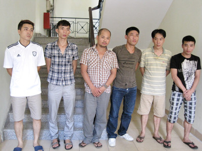 Đồng loạt phá 3 ổ cá độ