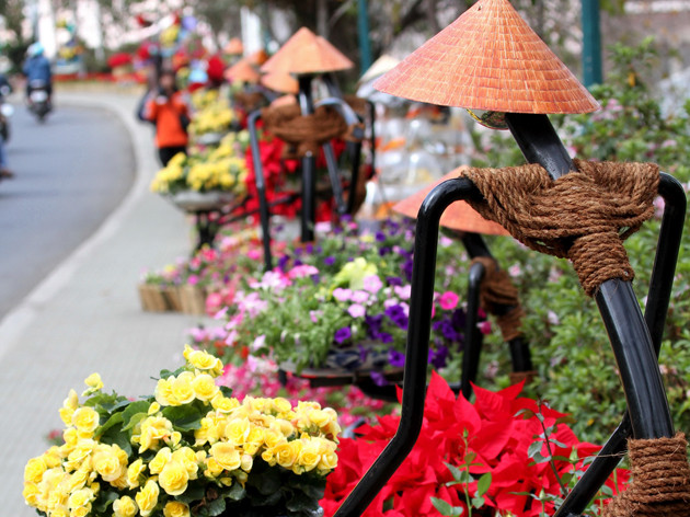 Độc đáo hoa ở Festival hoa Đà Lạt