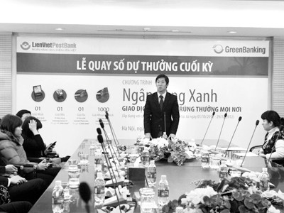 “Ngân hàng Xanh - Giao dịch mọi lúc, trúng thưởng mọi nơi”