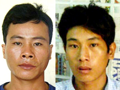 Hung thủ Thái Hoàng Trọng và Thái Minh Lực