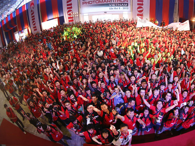 Bắt đầu cuộc thi Canon PhotoMarathon tại Hà Nội