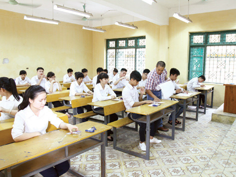 Giáo viên bối rối với tỷ lệ miễn thi 20%