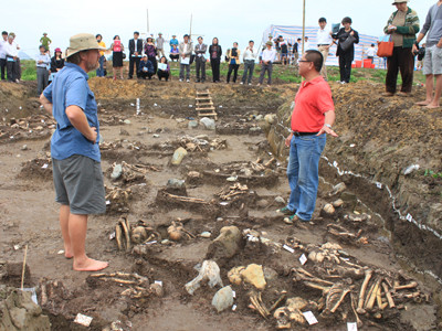 Phát hiện hơn 70 mộ táng cổ
