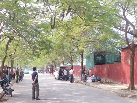 Hiện trường nơi phát hiện xác nạn nhân