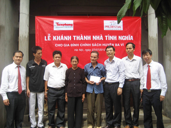 Thương binh nghèo có nhà mới