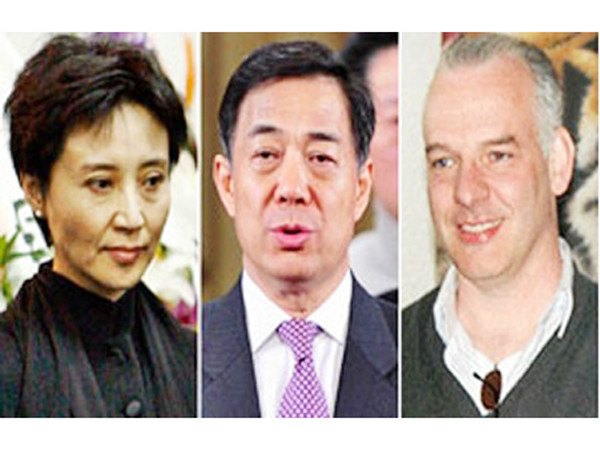 “Bộ ba” Cốc Khai Lai, Bạc Hy Lai và Neil Heywood. Ngoài nghi án ông Heywood bị hạ độc vì lý do tiền bạc, báo chí cũng đang đưa ra những thông tin khả năng ông này chết vì lý do tình ái.